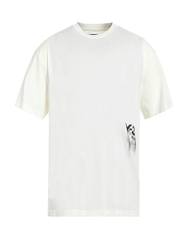Y-3 Ｔシャツ オフホワイト コットン 100% / ポリウレタン