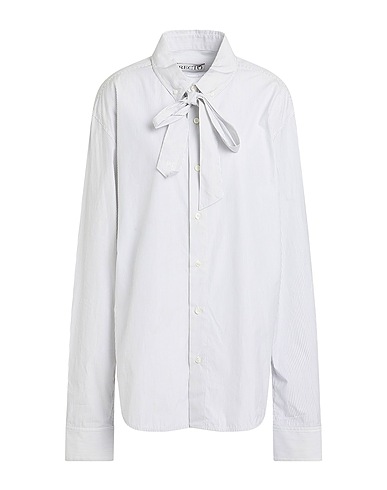 RECTO Striped shirt Ivory 100% Cotton