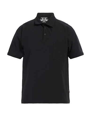 GR10K Polo shirt Black 92% Polyamide, 8% Elastane