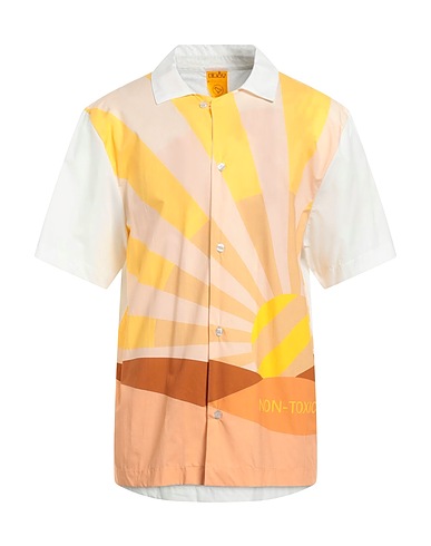EBIT Patterned shirt Light pink 100% Cotton