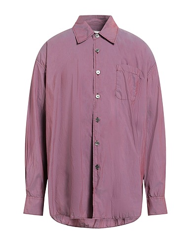 OUR LEGACY Shirts Mauve 62% Cotton, 38% Polyamide
