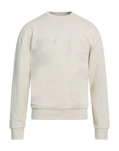 JW ANDERSON Sweatshirt Beige 100% Cotton, Elastane