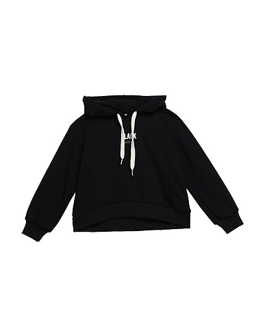 VICOLO Sweatshirt Black 65% Cotton, 35% Polyester