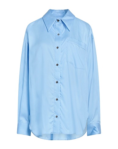 THE GARMENT Solid colour shirts & blouses Sky blue 100% Tencel™