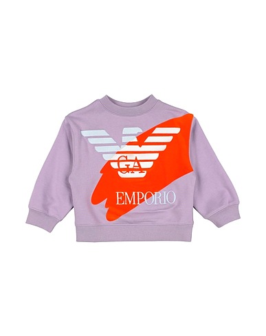 EMPORIO ARMANI Felpa Malva 100% Cotone, Poliammide, Elastan