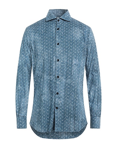 GLANSHIRT Camicia fantasia 100% Cotone