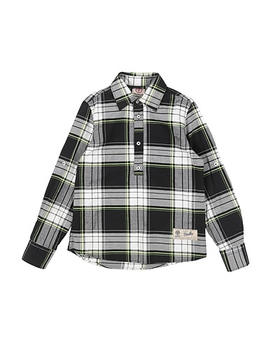 FRANKLIN & MARSHALL Patterned shirt Black 97% Cotton, 3% Polyethylene