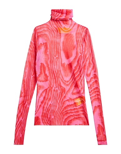 MARQUES' ALMEIDA Top Mattone 95% Poliestere riciclato, 5% Elastan