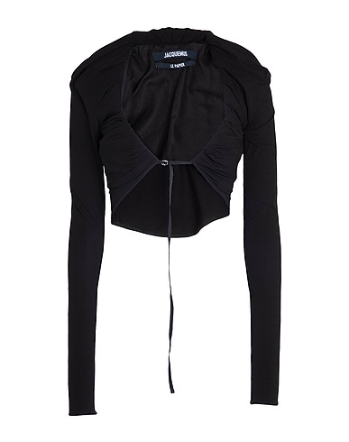JACQUEMUS Shrug 83% Cupro, 17% Elastane, Cotton, Linen
