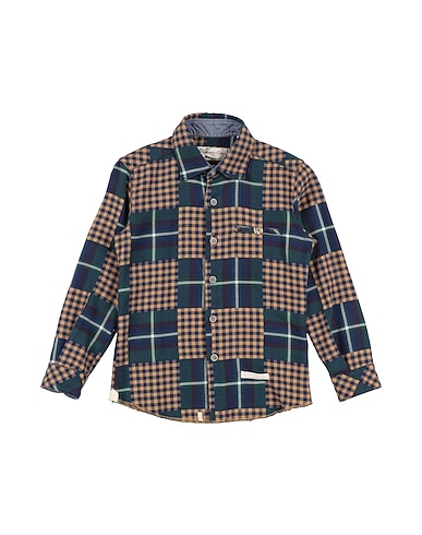 ALESSANDRO LAMURA Patterned shirt 100% Cotton