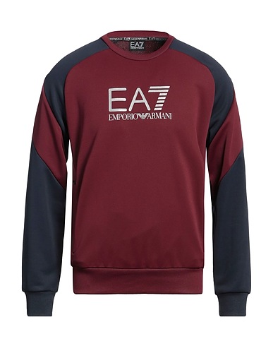 EA7 Felpa Bordeaux 100% Poliestere, Elastan