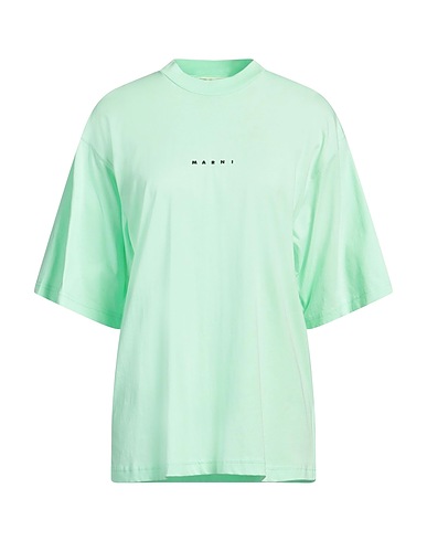 MARNI T-shirt Verde chiaro 100% Cotone