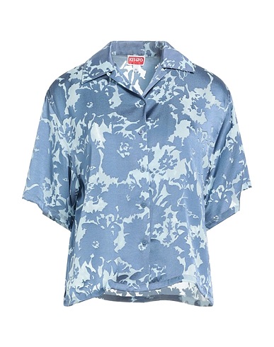 KENZO Patterned shirts & blouses Azure 59% Viscose, 41% Polyester