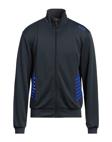 EA7 Sweatshirt Midnight blue 100% Polyester
