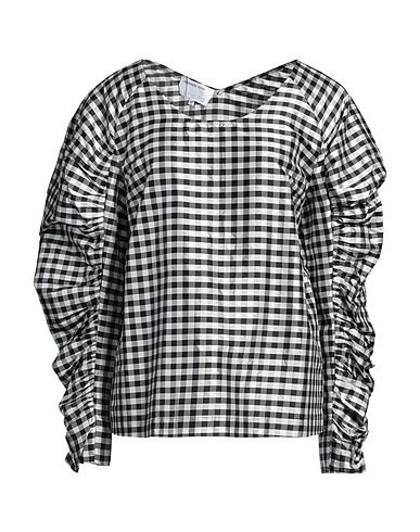 DESIGNERS REMIX Silk top Black 100% Silk