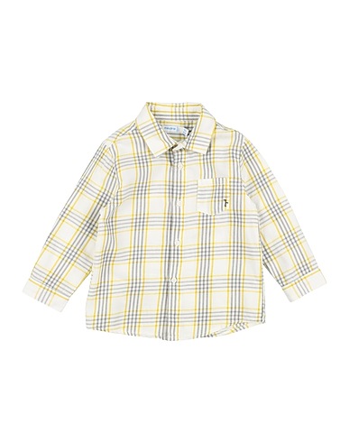 MAYORAL Hemd mit Muster Off white 100% Baumwolle