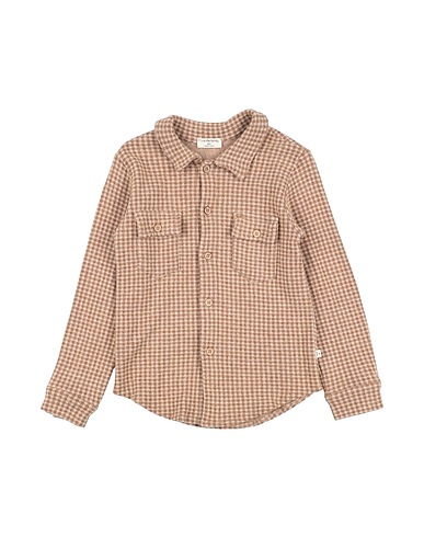 1 + IN THE FAMILY Camicia fantasia Khaki 50% Cotone, 50% Acrilico