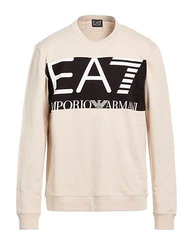 EA7 Sweatshirt Beige 100% Cotton