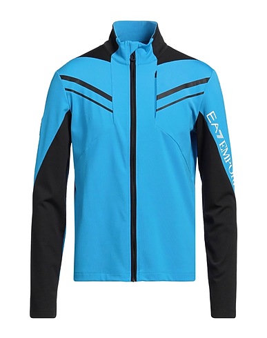 EA7 Felpa Azzurro 92% Poliestere, 8% Elastan