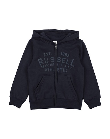 RUSSELL ATHLETIC Sweatshirt Midnight blue 52% Polyester, 48% Cotton