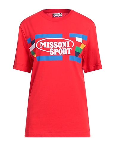 MISSONI T-shirt Red 100% Cotton