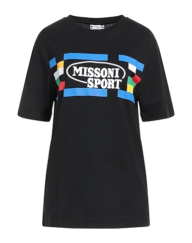 MISSONI T-shirt Black 100% Cotton