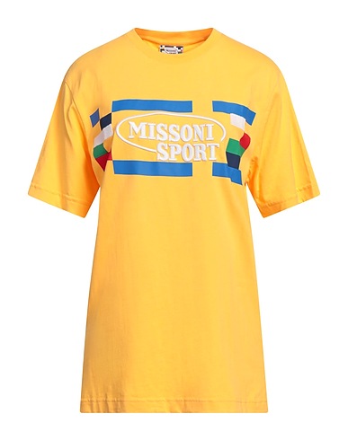 MISSONI T-shirt Yellow 100% Cotton