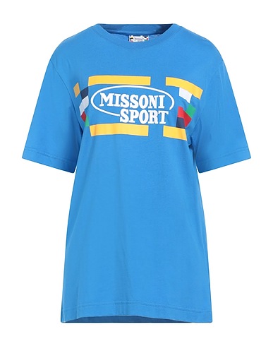 MISSONI T-shirt Azure 100% Cotton