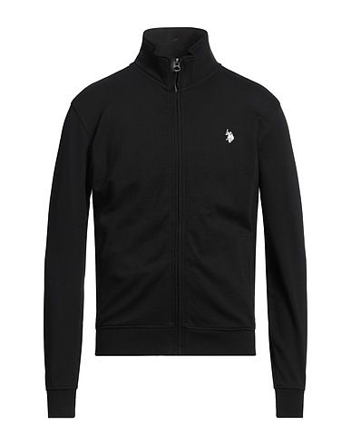 U.S.POLO ASSN. Sweatshirt Black 100% Cotton