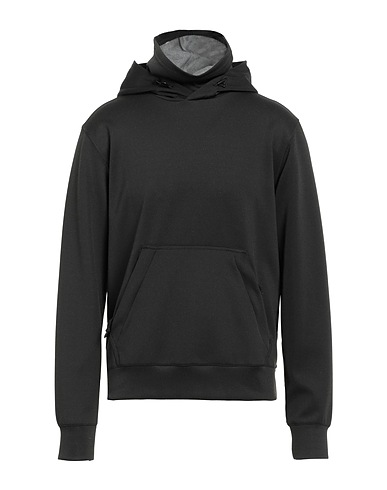 U.S.POLO ASSN. Hooded track jacket  Black 80% Recycled polyester, 15% Viscose, 5% Elastane
