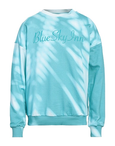 BLUE SKY INN Sweatshirt Himmelblau 100% Baumwolle, Elastan