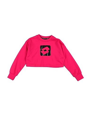 LOTTO Sweatshirt Fuchsia 85% Cotton, 15% Polyester