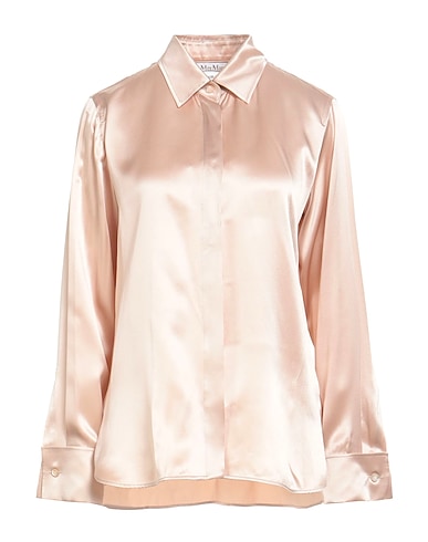 MAX MARA Silk shirts & blouses Beige 100% Silk