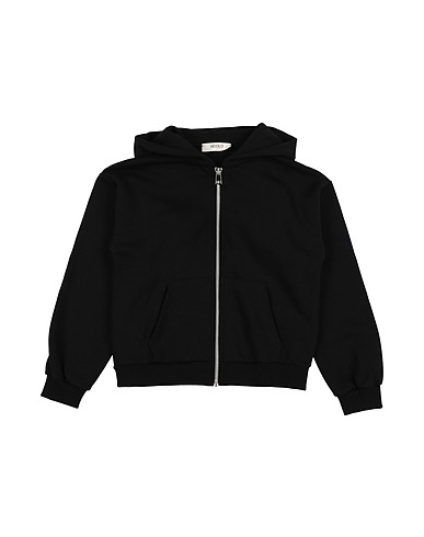 VICOLO Sweatshirt Black 65% Cotton, 35% Polyester