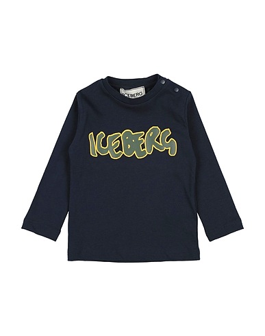 ICEBERG T-shirt Blu navy 100% Cotone