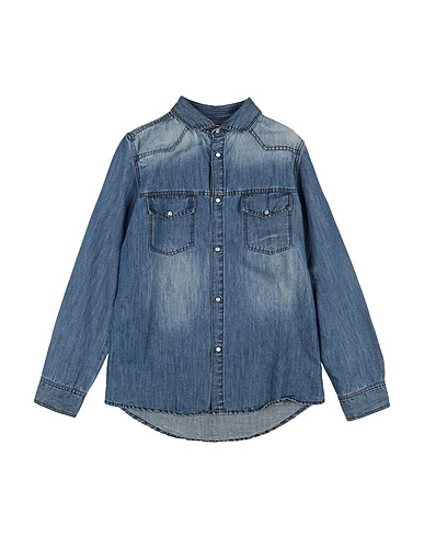 OVER/D Denim shirt Blue 100% Cotton