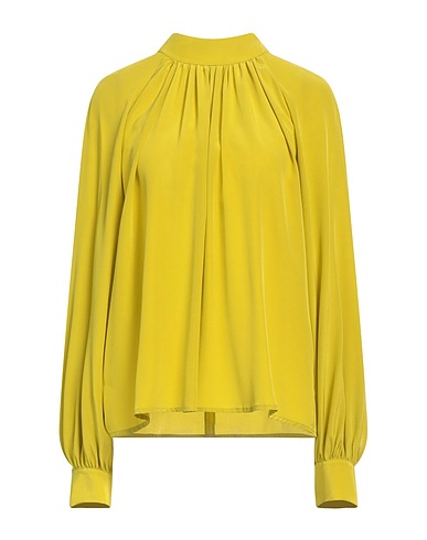 LIVIANA CONTI Silk top Lime green 100% Silk