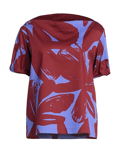 LIVIANA CONTI Top BORDEAUX 97% Cotton, 3% Elastane