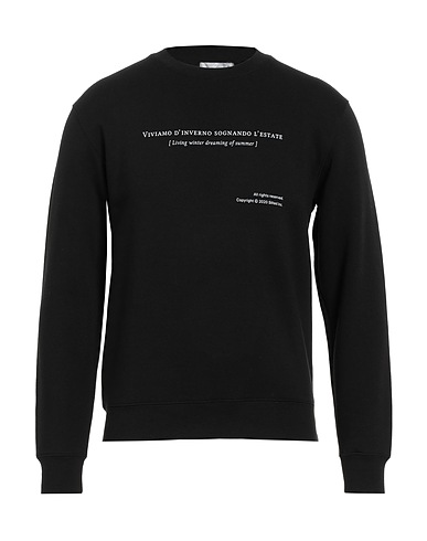 THE SILTED COMPANY Sweat-shirt Noir 100% Coton