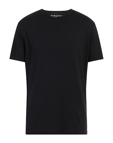 MIMA T-shirt basique Noir 95% Coton, 5% Élasthanne
