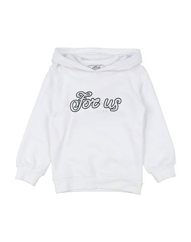 PACIOTTI 4US Sweatshirt White 95% Cotton, 5% Elastane