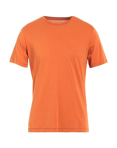 ORIGINAL VINTAGE STYLE Basic T-Shirt Orange 100% Cotton