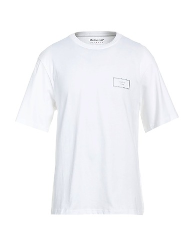 MARTINE ROSE Basic T-Shirt White 100% Cotton