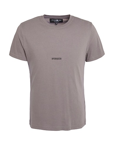 HYDROGEN T-shirt Grey 100% Cotton
