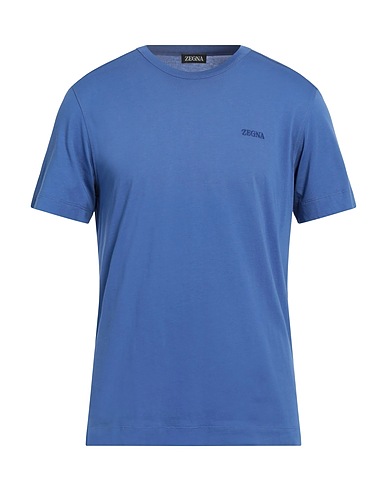 ZEGNA T-shirt Blue 100% Cotton