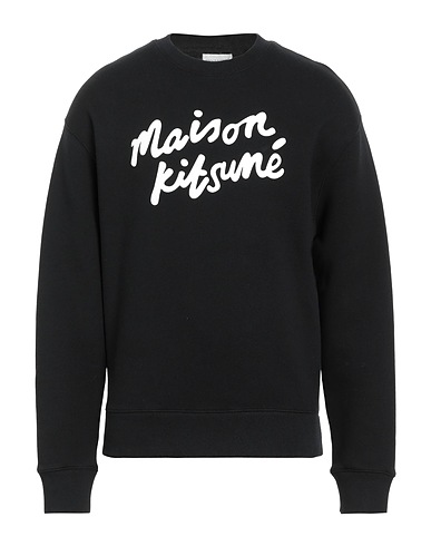 MAISON KITSUNÉ Sweatshirt Black 100% Cotton