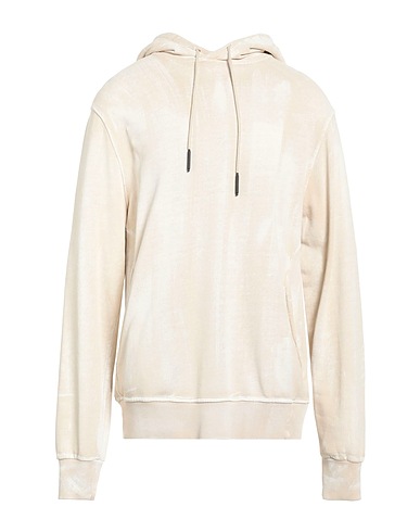 TOBIAS BIRK NIELSEN Hooded sweatshirt Beige 100% Cotton