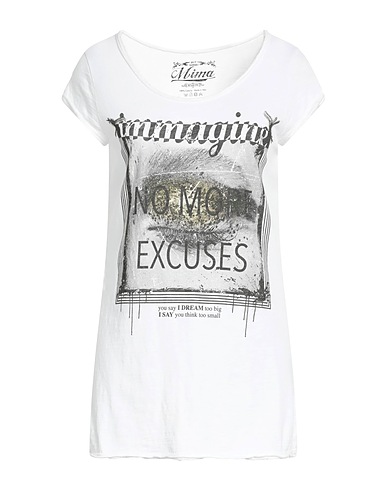 MIMA T-shirt Off white 100% Cotton