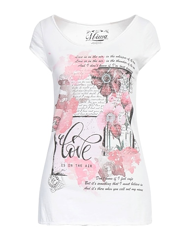 MIMA Camiseta Hueso 100% Algodón