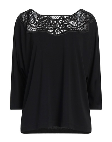 ETRO Top Black 72% Viscose, 28% Polyester